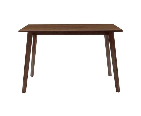 Τραπέζι Benson pakoworld MDF σε καρυδί απόχρωση 120x75x75εκ - ΤΡΑΠΕΖΙΑ ΚΟΥΖΙΝΑΣ στο Milonadakis.gr