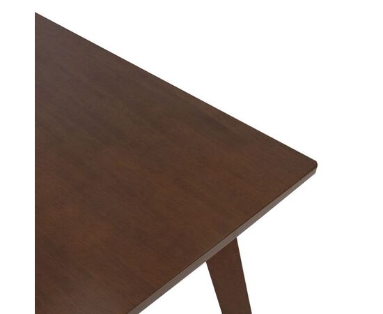 Τραπέζι Benson pakoworld MDF σε καρυδί απόχρωση 120x75x75εκ - ΤΡΑΠΕΖΙΑ ΚΟΥΖΙΝΑΣ στο Milonadakis.gr