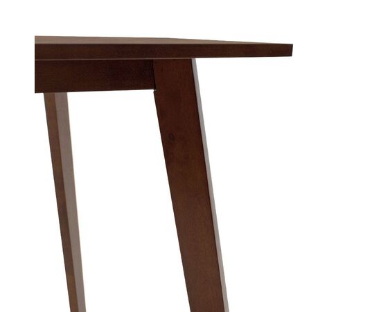 Τραπέζι Benson pakoworld MDF σε καρυδί απόχρωση 120x75x75εκ - ΤΡΑΠΕΖΙΑ ΚΟΥΖΙΝΑΣ στο Milonadakis.gr