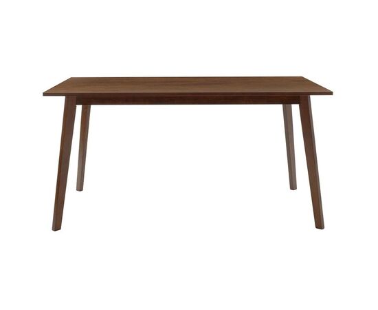 Τραπέζι Benson pakoworld MDF σε καρυδί απόχρωση 150x90x75εκ - ΤΡΑΠΕΖΙΑ ΚΟΥΖΙΝΑΣ στο Milonadakis.gr