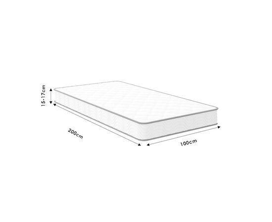 Στρώμα Levander pakoworld bonnel springs roll pack μονής όψης 15-17cm 100x200εκ - ΣΤΡΩΜΑΤΑ ΥΠΝΟΥ & ΣΟΜΙΕΔΕΣ στο Milonadakis.gr