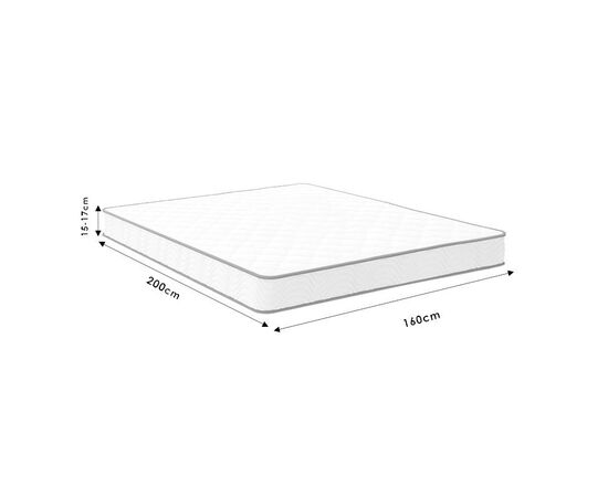 Στρώμα Levander pakoworld bonnell spring roll pack μονής όψης 15-17cm 160x200εκ - ΣΤΡΩΜΑΤΑ ΥΠΝΟΥ & ΣΟΜΙΕΔΕΣ στο Milonadakis.gr