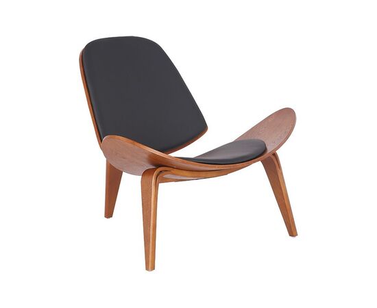 Πολυθρόνα Vilma pakoworld PU μαύρο- plywood καρυδί 90x73x75εκ - ΚΑΡΕΚΛΕΣ - ΠΟΛΥΘΡΟΝΕΣ ΕΣ. στο Milonadakis.gr