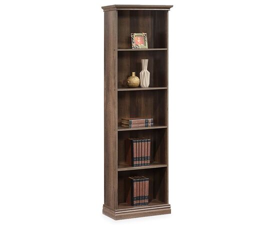 Βιβλιοθήκη Mozart pakoworld χρώμα καρυδί 60x34,5x202,5εκ - ΒΙΒΛΙΟΘΗΚΕΣ στο Milonadakis.gr