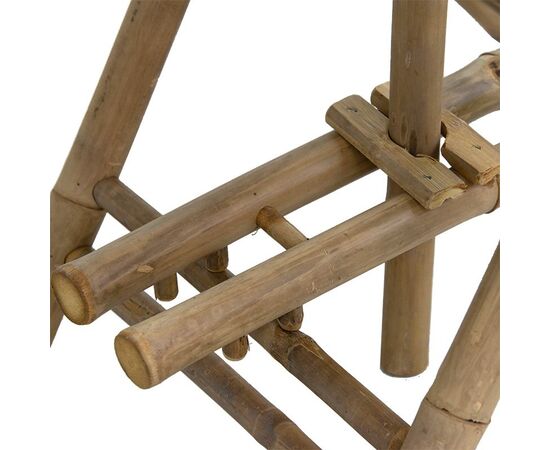 Τραπέζι Nando pakoworld πτυσσόμενο bamboo φυσικό 114x100x75εκ - ΤΡΑΠΕΖΙΑ ΕΞ. ΧΩΡΟΥ στο Milonadakis.gr
