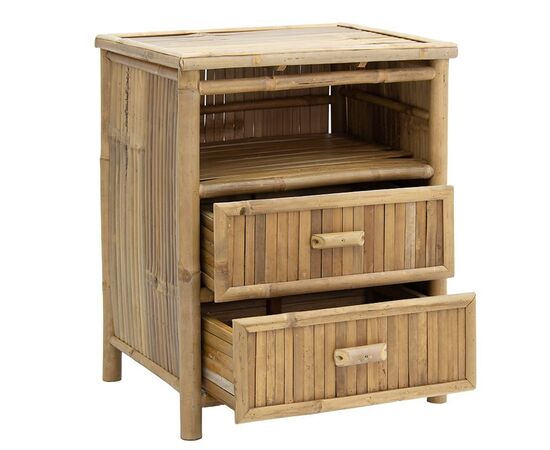 Κομοδίνο Ofra pakoworld bamboo φυσικό 56x46x69εκ - ΚΟΜΟΔΙΝΑ στο Milonadakis.gr