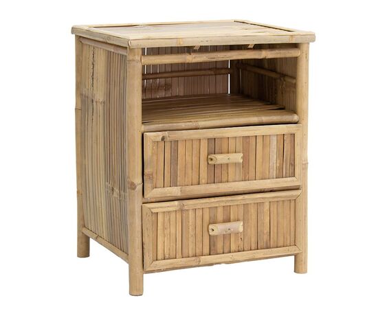 Κομοδίνο Ofra pakoworld bamboo φυσικό 56x46x69εκ - ΚΟΜΟΔΙΝΑ στο Milonadakis.gr