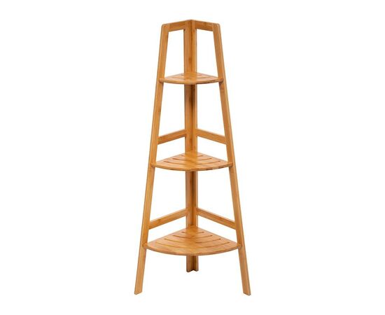 Ραφιέρα 3όροφη Angle pakoworld γωνιακή φυσικό 32x32x103εκ - ΟΡΓΑΝΩΣΗ ΣΠΙΤΙΟΥ στο Milonadakis.gr