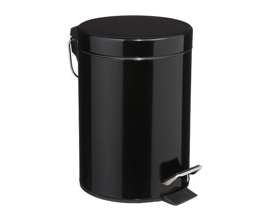 Κάδος απορριμμάτων 3L Dustbin pakoworld μέταλλο-pp μαύρο - ΟΡΓΑΝΩΣΗ ΣΠΙΤΙΟΥ στο Milonadakis.gr
