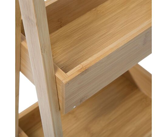 Ραφιέρα επιδαπέδια 3όροφη Dafi pakoworld bamboo φυσικό 30x25.5x78εκ - ΟΡΓΑΝΩΣΗ ΣΠΙΤΙΟΥ στο Milonadakis.gr