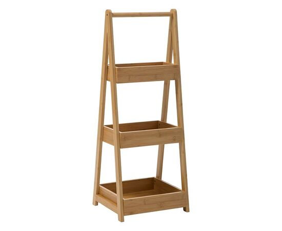 Ραφιέρα επιδαπέδια 3όροφη Dafi pakoworld bamboo φυσικό 30x25.5x78εκ - ΟΡΓΑΝΩΣΗ ΣΠΙΤΙΟΥ στο Milonadakis.gr