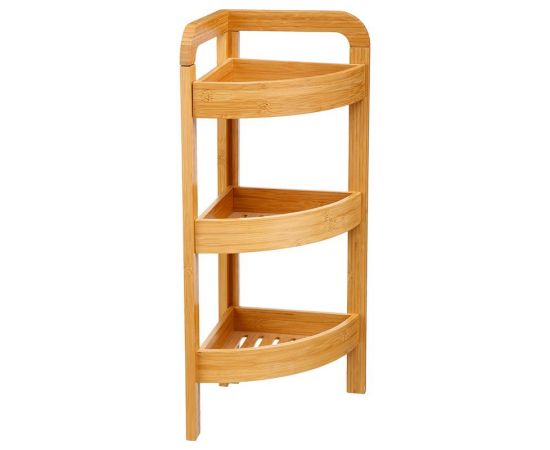 Ραφιέρα επιδαπέδια 3όροφη Jabez pakoworld bamboo φυσικό 23x23x61εκ - ΟΡΓΑΝΩΣΗ ΣΠΙΤΙΟΥ στο Milonadakis.gr