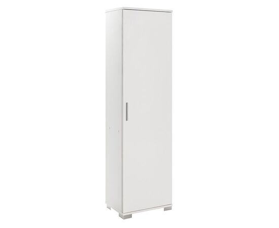 Ντουλάπι-στήλη Chad1 pakoworld λευκό gloss 45x32x169εκ - ΟΡΓΑΝΩΣΗ ΣΠΙΤΙΟΥ στο Milonadakis.gr