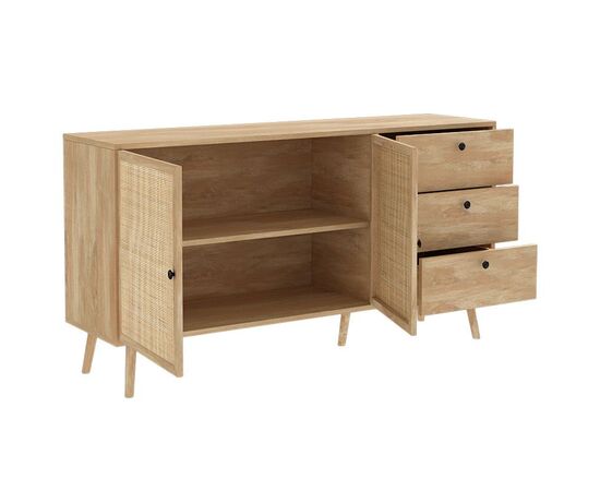 Μπουφές Oslo pakoworld sonoma 150x39x79εκ - ΜΠΟΥΦΕΔΕΣ-ΚΟΝΣΟΛΕΣ στο Milonadakis.gr