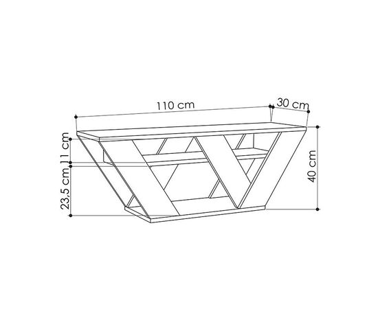 Έπιπλο τηλεόρασης Pipralla pakoworld λευκό 110x30x40εκ - ΕΠΙΠΛΑ ΤΗΛΕΟΡΑΣΗΣ στο Milonadakis.gr