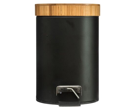 Κάδος απορριμμάτων 3L Dustbin pakoworld μέταλλο-pp μαύρο-oak - ΟΡΓΑΝΩΣΗ ΣΠΙΤΙΟΥ στο Milonadakis.gr