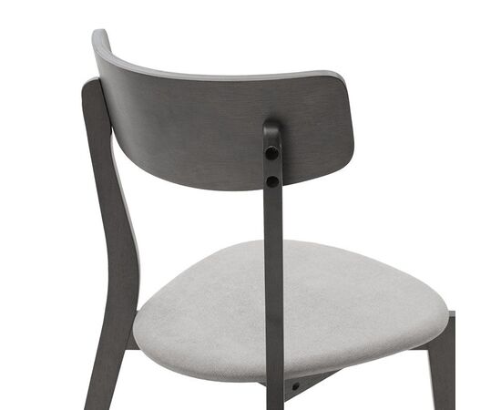 Tραπεζαρία Benson - Toto pakoworld σετ 5τμχ rustic grey - ύφασμα grey 80x80x75εκ - ΤΡΑΠΕΖΑΡΙΕΣ στο Milonadakis.gr