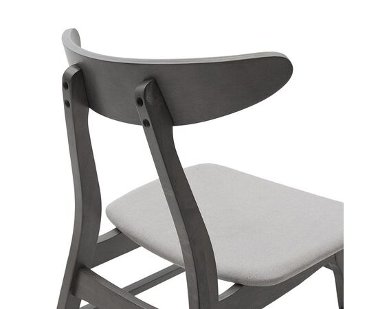 Tραπεζαρία Benson - Orlean pakoworld σετ 7τμχ rustic grey - ύφασμα γκρι 150x90x75εκ - ΤΡΑΠΕΖΑΡΙΕΣ στο Milonadakis.gr
