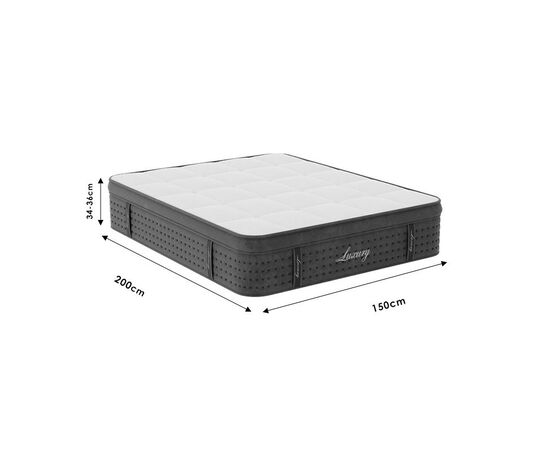 Στρώμα Luxury pakoworld pocket spring+gel memory foam+latex διπλής όψης aloe vera 34-36cm 150x200εκ - ΣΤΡΩΜΑΤΑ ΥΠΝΟΥ & ΣΟΜΙΕΔΕΣ στο Milonadakis.gr