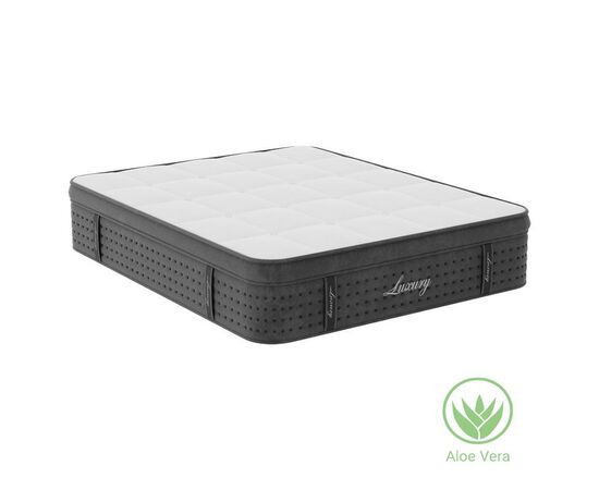 Στρώμα Luxury pakoworld pocket spring+gel memory foam+latex μονής όψης aloe vera 34-36cm 160x200εκ - ΣΤΡΩΜΑΤΑ ΥΠΝΟΥ & ΣΟΜΙΕΔΕΣ στο Milonadakis.gr