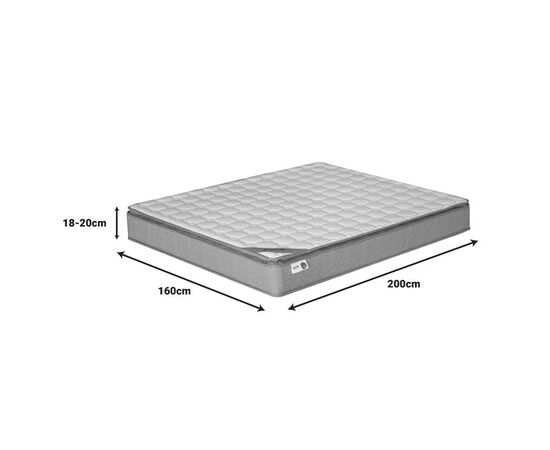 Στρώμα Perfecto pakoworld Continuous springs μονής όψης ανώστρωμα 22-24cm 160x200εκ - ΣΤΡΩΜΑΤΑ ΥΠΝΟΥ & ΣΟΜΙΕΔΕΣ στο Milonadakis.gr
