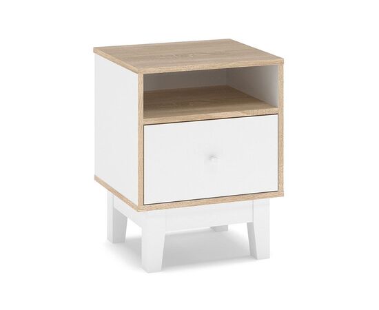 Κομοδίνο Awell pakoworld sonoma-λευκό 45x44x58εκ - ΚΟΜΟΔΙΝΑ στο Milonadakis.gr