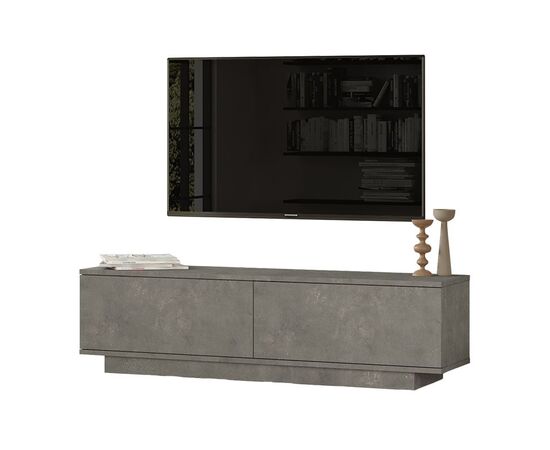 Έπιπλο τηλεόρασης Zoeva pakoworld γκρι cemento 140x35,5x38εκ - ΕΠΙΠΛΑ ΤΗΛΕΟΡΑΣΗΣ στο Milonadakis.gr