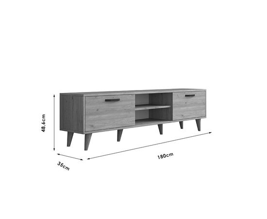 Έπιπλο τηλεόρασης Sabian pakoworld sonoma 180x35x48,5εκ - ΕΠΙΠΛΑ ΤΗΛΕΟΡΑΣΗΣ στο Milonadakis.gr