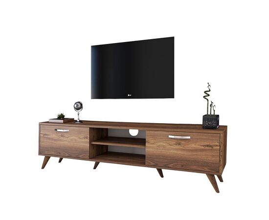 Έπιπλο τηλεόρασης Sabian pakoworld καρυδί 180x35x48,5εκ - ΕΠΙΠΛΑ ΤΗΛΕΟΡΑΣΗΣ στο Milonadakis.gr
