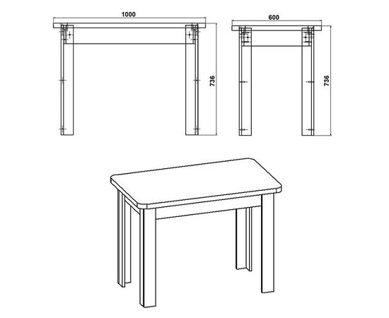 Τραπέζι Celeste pakoworld sonoma 100x60x73.5εκ - ΤΡΑΠΕΖΙΑ ΚΟΥΖΙΝΑΣ στο Milonadakis.gr