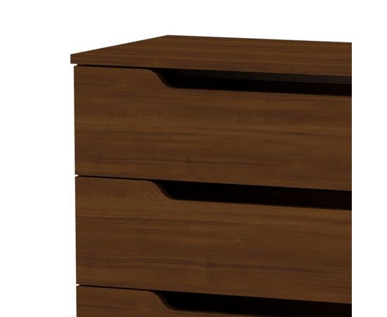 Συρταριέρα Azenor pakoworld 4ων συρταριών καρυδί 72x38x83εκ - ΣΥΡΤΑΡΙΕΡΕΣ - ΤΟΥΑΛΕΤΕΣ στο Milonadakis.gr