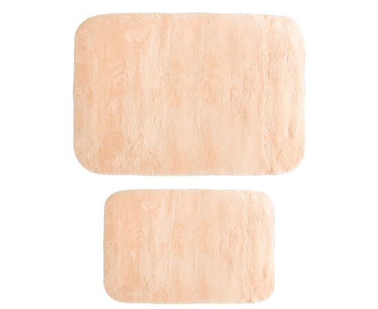 Πατάκι μπάνιου PWC-0055 pakoworld σετ 2τμχ microfiber ροζ 90x60εκ - ΜΠΑΝΙΟΥ στο Milonadakis.gr