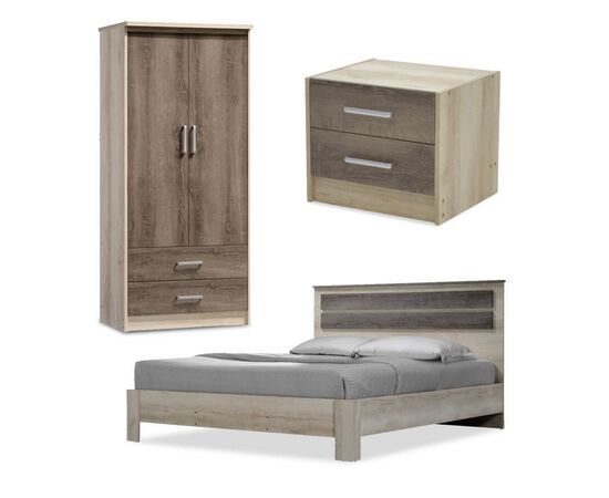 Φοιτητικό πακέτο επίπλων υπνοδωματίου Comfort 2 pakoworld σετ 3 τμχ - ΦΟΙΤΗΤΙΚΑ ΠΑΚΕΤΑ στο Milonadakis.gr
