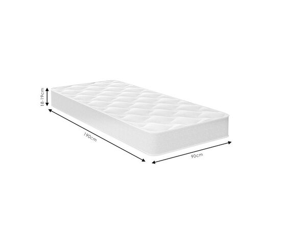 Στρώμα Fix Pad Chic Strom μονής όψης 18-19cm 90x190εκ - FIX PAD στο Milonadakis.gr