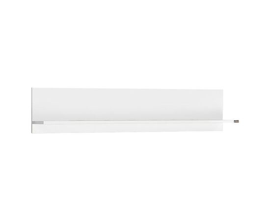 Ραφιέρα Pico pakoworld λευκό gloss 120x20x25εκ - ΡΑΦΙΑ ΤΟΙΧΟΥ στο Milonadakis.gr