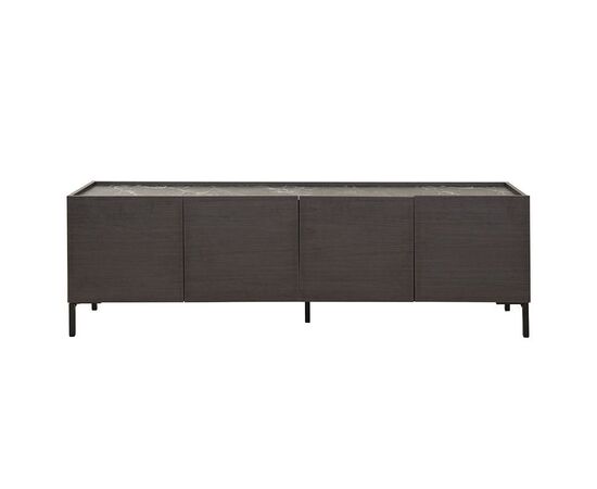 Έπιπλο τηλεόρασης Calliope pakoworld wenge-μαύρο μαρμάρου 180x44x57εκ - ΕΠΙΠΛΑ ΤΗΛΕΟΡΑΣΗΣ στο Milonadakis.gr