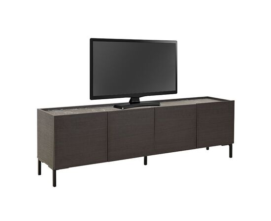 Έπιπλο τηλεόρασης Calliope pakoworld wenge-μαύρο μαρμάρου 180x44x57εκ - ΕΠΙΠΛΑ ΤΗΛΕΟΡΑΣΗΣ στο Milonadakis.gr