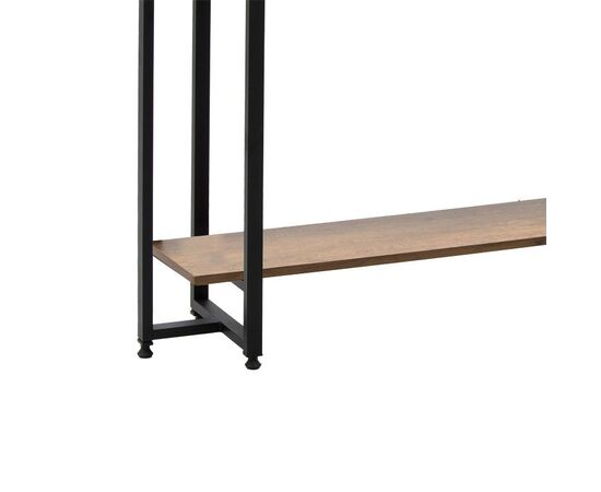 Κονσόλα Nolan pakoworld καρυδί-μαύρο 140x30x85εκ - ΣΥΡΤΑΡΙΕΡΕΣ - ΤΟΥΑΛΕΤΕΣ στο Milonadakis.gr
