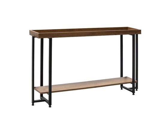 Κονσόλα Nolan pakoworld καρυδί-μαύρο 140x30x85εκ - ΣΥΡΤΑΡΙΕΡΕΣ - ΤΟΥΑΛΕΤΕΣ στο Milonadakis.gr
