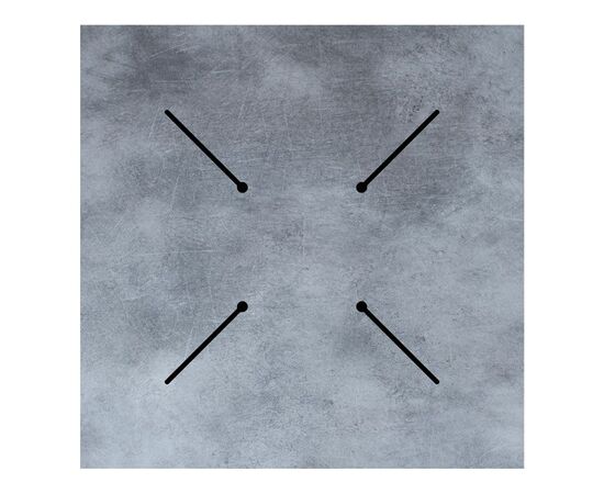 Επιφάνεια τραπεζιού Inspire pakoworld HPL γκρι cement 69x69εκ πάχους 12mm - ΕΠΙΦΑΝΕΙΕΣ ΤΡΑΠΕΖΙΩΝ στο Milonadakis.gr