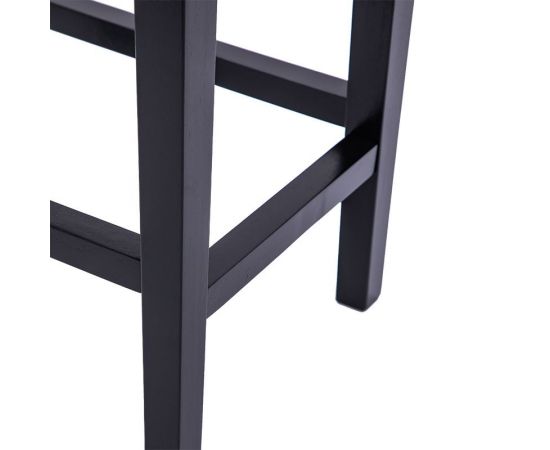 Σκαμπό Ridley pakoworld ξύλο-pu μαύρο 51x34x61.5εκ - ΠΟΥΦ - ΣΚΑΜΠΟ - ΜΠΑΟΥΛΟ στο Milonadakis.gr