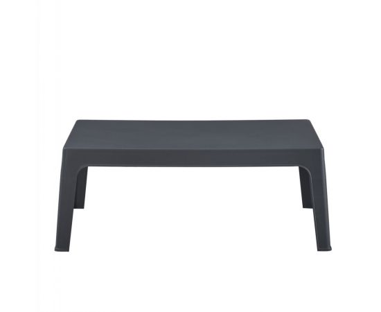 ΤΡΑΠΕΖΑΚΙ ΟΡΘΟΓΩΝΙΟ SLEEK HM6367.10 ΠΟΛΥΠΡΟΠΥΛΕΝΙΟ ΣΕ ΣΚΟΥΡΟ ΓΚΡΙ 99x59.5x39.5Υεκ. - ΤΡΑΠΕΖΙΑ ΕΞ. ΧΩΡΟΥ στο Milonadakis.gr