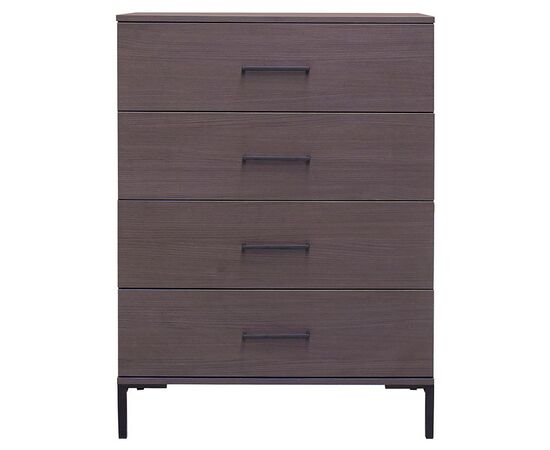 Συρταριέρα Calliope pakoworld με 4 συρτάρια wenge-μαύρο 80x44x108εκ - ΣΥΡΤΑΡΙΕΡΕΣ - ΤΟΥΑΛΕΤΕΣ στο Milonadakis.gr