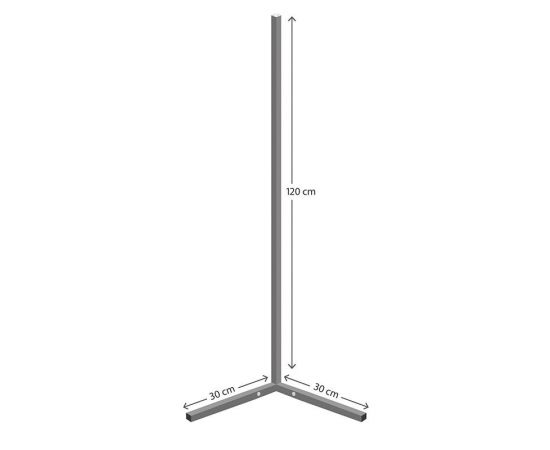 Φωτιστικό δαπέδου Esthetic pakoworld LED μαύρο 30x2x120εκ - ΦΩΤΙΣΤΙΚΑ ΔΑΠΕΔΟΥ στο Milonadakis.gr