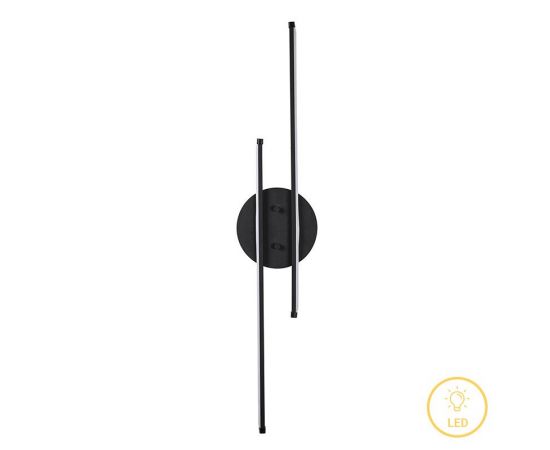Φωτιστικό τοίχου-απλίκα Expedition pakoworld LED 16W μαύρο 17x5x86εκ - ΑΠΛΙΚΕΣ ΤΟΙΧΟΥ στο Milonadakis.gr