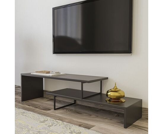 Έπιπλο τηλεόρασης Ferocity pakoworld χρώμα ανθρακί 120x30x45εκ - ΕΠΙΠΛΑ ΤΗΛΕΟΡΑΣΗΣ στο Milonadakis.gr