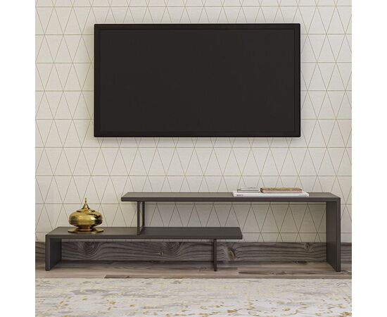 Έπιπλο τηλεόρασης Ferocity pakoworld χρώμα ανθρακί 120x30x45εκ - ΕΠΙΠΛΑ ΤΗΛΕΟΡΑΣΗΣ στο Milonadakis.gr