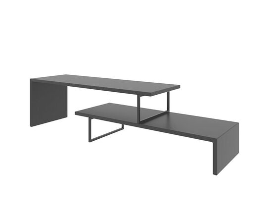 Έπιπλο τηλεόρασης Ferocity pakoworld χρώμα ανθρακί 120x30x45εκ - ΕΠΙΠΛΑ ΤΗΛΕΟΡΑΣΗΣ στο Milonadakis.gr