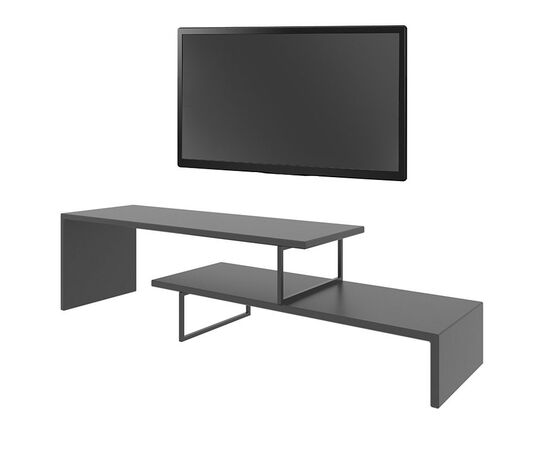 Έπιπλο τηλεόρασης Ferocity pakoworld χρώμα ανθρακί 120x30x45εκ - ΕΠΙΠΛΑ ΤΗΛΕΟΡΑΣΗΣ στο Milonadakis.gr