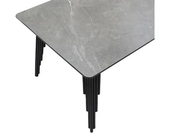 Τραπέζι σαλονιού Lifo pakoworld MDF ανθρακί cement-μαύρο 120x60x45εκ - ΤΡΑΠΕΖΑΚΙΑ ΣΑΛΟΝΙΟΥ στο Milonadakis.gr
